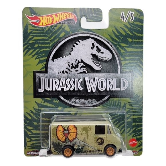 Hot Wheels Premium Jurassic World Real Riders Complete Set 1:64 - Picture 5 of 7